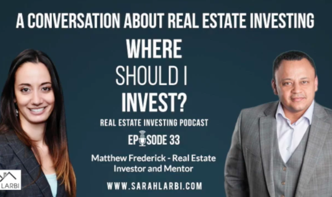 Completing Every Type of Real Estate Investing Transaction with Mat Frederick
